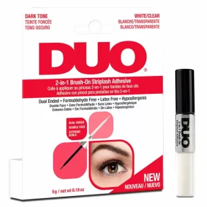 PEGAMENTO DUO 2-IN-1 BRUSH-ON STRIPLASH - DARK AND CLEAR