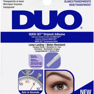 PEGAMENTO DUO QUICK-SET STRIP LASH ADHESIVE — CLEAR